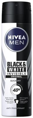 Nivea Men Black & White Invisible Original Deodorant Spray