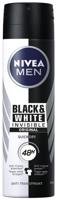 Nivea Men Black & White Invisible Original Deodorant Spray - thumbnail
