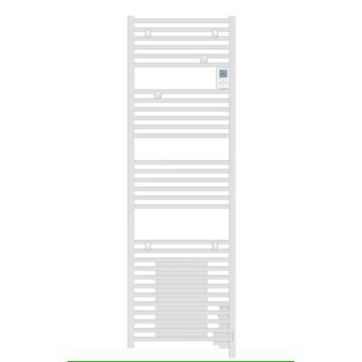 Go by Van Marcke Doris elektrische handdoekradiator 159x50cm 1750 watt met ventilator en digitaal bedieningspaneel wit 851128 Go by Van Marcke Doris elektrische handdoekradiator 159x50cm 1750 watt met ventilator en digitaal bedieningspaneel wit 851128