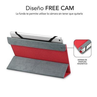 Tablet kap Subblim SUB-CUT-2FC002 Rood - thumbnail