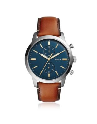 Fossil Heren Townsman chronograaf roestvrij stalen horloge FS5279