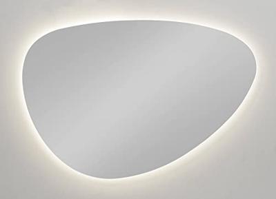 Ben Organic organische spiegel met LED verlichting en anti-condens 80x50cm