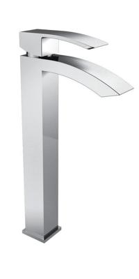 Wastafelmengkraan Sapho Ginko 1-hendel Gebogen Hoog 29.6 cm Chroom Sapho