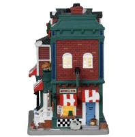 Lemax miss maggie&apos;s muffin shop verlicht kersthuisje Caddington Village 2022 - thumbnail