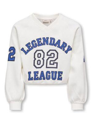 Kids ONLY winter sweater meisjes - wit - KogColetta - regular fit