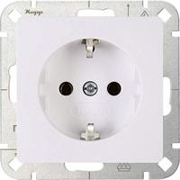 Kopp 923502002 Wandcontactdoos met randaarde Inzetstuk 1-voudig HK05 Arctisch-wit 1 stuk(s) - thumbnail