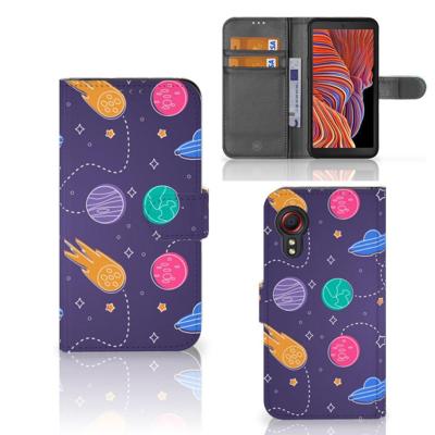 Samsung Galaxy Xcover 5 | Wallet Case | met Pasjes | Space