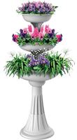 Bama Trevy Fioriera Plantenbak 50x114 cm Wit - thumbnail