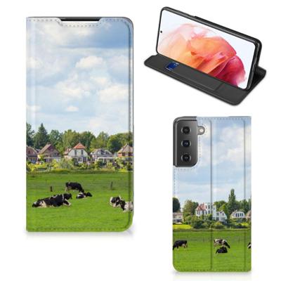 Samsung Galaxy S21 | Hoesje maken | Koeien Samsung Galaxy S21 | Hoesje maken | Koeien