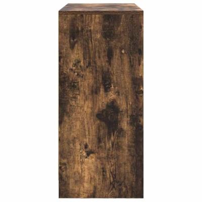 Dressoir met lade 80x34x76 cm spaanplaat gerookt eikenkleurig