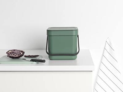 Brabantia Sort & Go afvalemmer 6 liter fir green