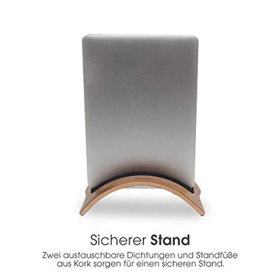 Terratec Holzzwei Binnen Passieve houder Zwart, Hout