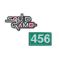Squid Game Pins 2-Pack Squid Game & Player 456 - thumbnail