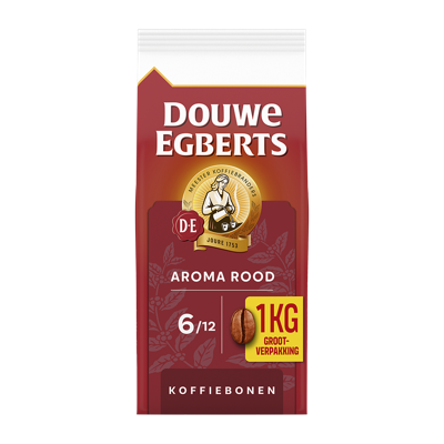 Douwe Egberts Aroma Rood Voordeelpak - Koffiebonen 1 KG