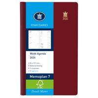 Agenda 2026 ryam memoplan 7 suprema 7d/2p bordeaux - thumbnail