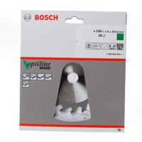 Bosch Accessories Optiline 2608640582 Hardmetaal-cirkelzaagblad 130 x 20 x 2.4 mm Aantal tanden: 20 1 stuk(s) - thumbnail