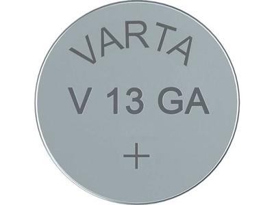 Varta Knoopcel LR44 1.5 V 1 stuk(s) 155 mAh Alkaline ALKALINE Spec. V13GA/LR44 Bli1 Varta Knoopcel LR44 1.5 V 1 stuk(s) 155 mAh Alkaline ALKALINE Spec. V13GA/LR44 Bli1