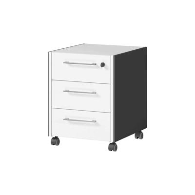 Ladeblok Minerva Grafiet Wit Ladeblok Minerva Grafiet Wit