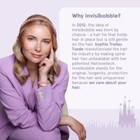 Invisibobble kids sprunchie slim too good to be blue 2st. - thumbnail