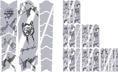 Unleazhed Unscratch Frame Protector Film - Alpocalypse Alpine Rose Samerberg Black Glossy