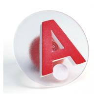 Colorations - easy grip hoofdletters stempels, 26st. - thumbnail