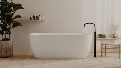 Ligbad Vrijstaand Ideavit Archtec Eon Wit 170x80x63 Ligbad Vrijstaand Ideavit Archtec Eon Wit 170x80x63