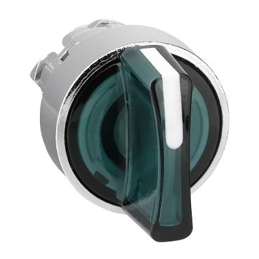 Schneider Electric ZB4BK1733 ZB4BK1733 Terugstelbaar (Ø) 22 mm Chroom, Groen 1 stuk(s)