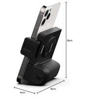 Ulanzi CapGrip II smartphone camera grip met Bluetooth - Zwart - thumbnail