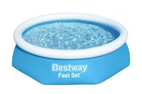 Bestway zwembad fast set rond 244x61 cm blauw - thumbnail