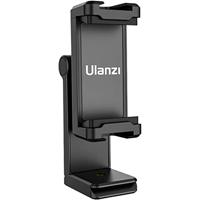 Ulanzi ST-22 360º draaibare en kantelbare telefoonhouder voor statief - met 2 Cold Shoe Mounts - thumbnail