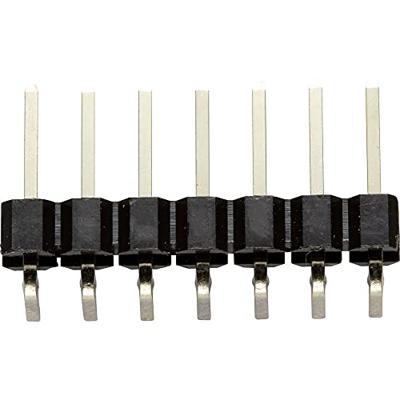 TRU COMPONENTS TC-8596920 Male header (standaard) Aantal rijen: 1 Aantal polen per rij: 7 1 stuk(s)
