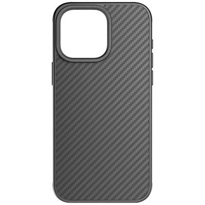 Black Rock Robust Carbon Cover Voor Apple IPhone 15 Pro Max Zwart