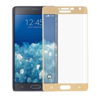 Uiterst dunne 3D gebogen glas Film Screen Protector voor Galaxy Note Edge / N915(Gold) - thumbnail