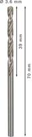 Bosch Accessoires Metaalboren HSS-G, Standard 3,6 x 39 x 70 mm 10st - 2608595332 - thumbnail