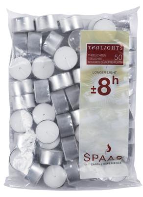 Tealights 50 - 8 hours kaarsen Spaas - Spaas Tealights 50 - 8 hours kaarsen Spaas - Spaas