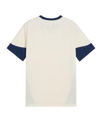 PUMA Portugal Trainingsshirt 2025-2026 Kids Gebroken Wit Donkerblauw