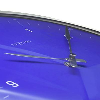 NeXtime ne-3243bl wandklok 60 minutes ø33 metaal blauw