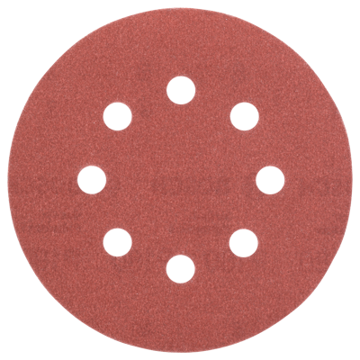 Bosch Accessoires Schuurblad Ø125mm | G180WP | 8 Gaten | Velc | 5 stuks - 2609256A26