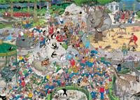 Jumbo Jan van Haasteren puzzel De dierentuin - 500 stukjes - thumbnail