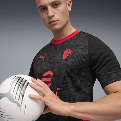 AC Milan Trainingsshirt Senior 2025/2026 Zwart - Maat S - Kleur: Zwart | Soccerfanshop