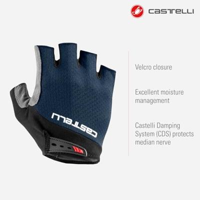 Castelli Entrata V handschoen belgisch blauw heren L - thumbnail