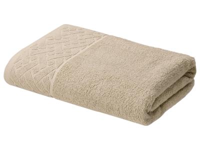 LIVARNO Handdoek 70 x 140 cm (Beige)