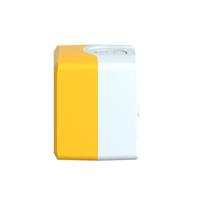 Schneider Electric XALK01 Lege behuizing 1 inbouwplaats (b x h x d) 68 x 68 x 53 mm NOT-HALT Geel, Lichtgrijs 1 stuk(s) - thumbnail