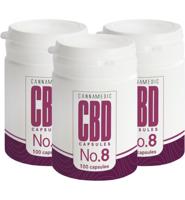 Cannamedic Cbd Capsules No.8 (3 Mg Cbd Per Capsule) (100ca) - thumbnail