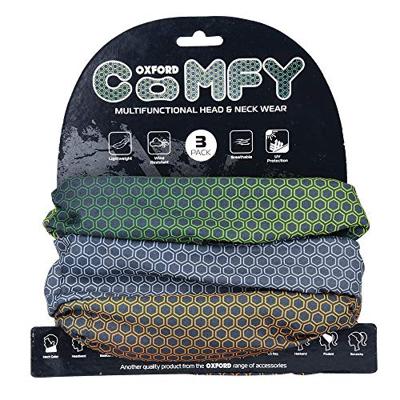 OXFORD multifunctie doeken "comfy neckerchief comfy nacreous 3-pack
