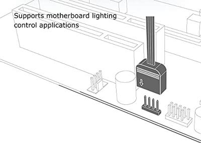 Akasa AK-CBLD01-20BK Signaalkabel 0,2 m Zwart