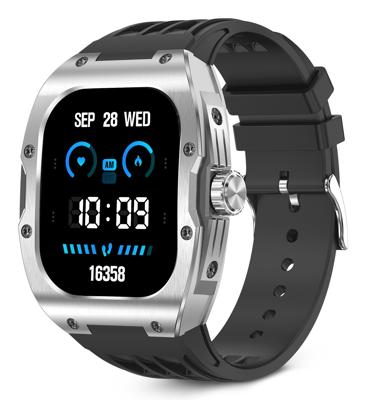 Smartwatch KSIX Hero Zwart 1,95" 45 mm
