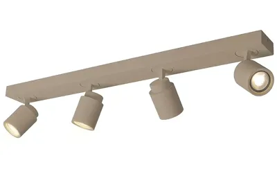 Freelight Spot Razza 4 lichts L 76 cm GU10 beige