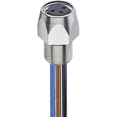 Lumberg Automation 11291-1 Sensor/actuator connector, geassembleerd M8 Aantal polen (sensoren): 3 Bus, inbouw 0.50 m 1 stuk(s)