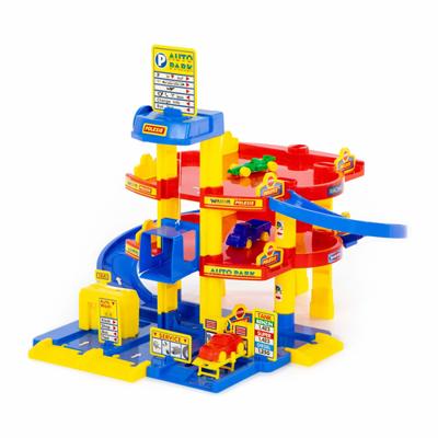 Wader parkeergarage met 3 etages 58.5x51x59 cm Wader parkeergarage met 3 etages 58.5x51x59 cm